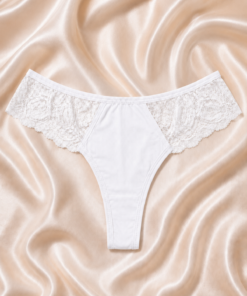 Alternative view of String en Dentelle Microfibre