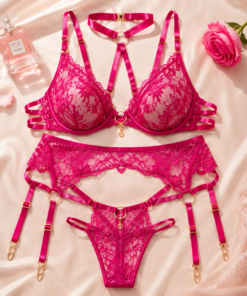 Alternative view of Ensemble Torrid – Lingerie Dentelle 3 Pièces